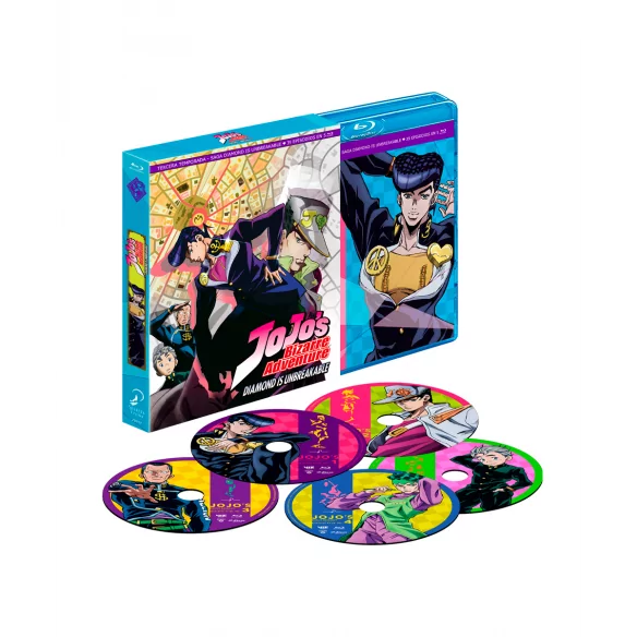 Jojo´s Bizarre Adventure Diamond´s Unbreakable Temporada 3 Blu-ray