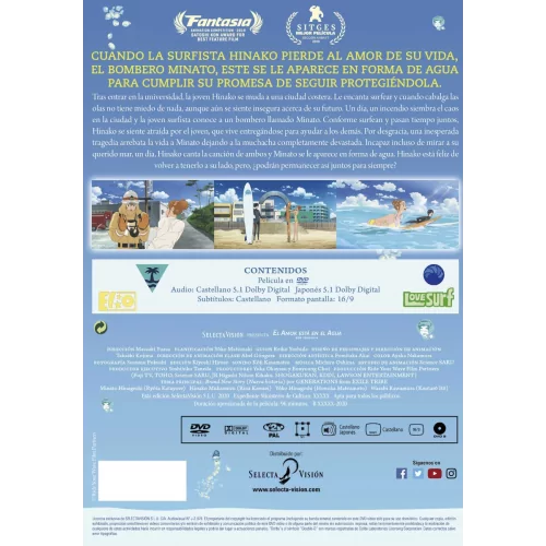 El Amor EstÁ En El Agua Dvd 2