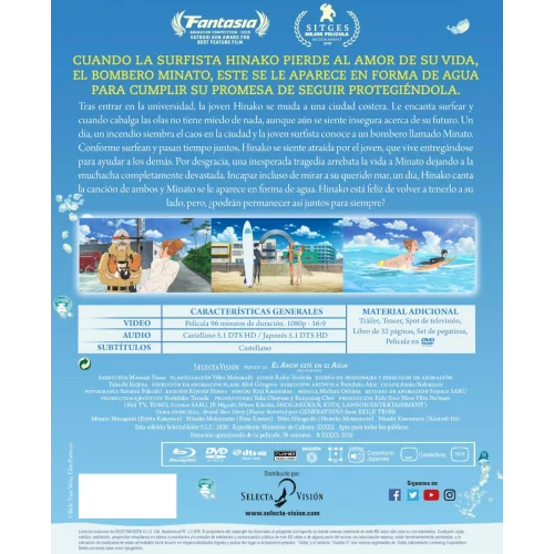 El Amor EstÁ En El Agua Bluray Coleccionista 2