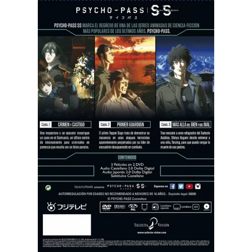 Psycho Pass Sinners Of The System Dvd 2
