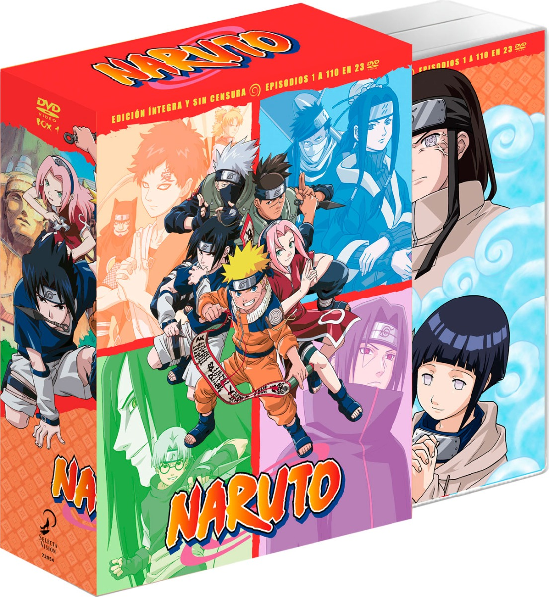 Naruto Box 1 Episodios 1 A 110 Dvd