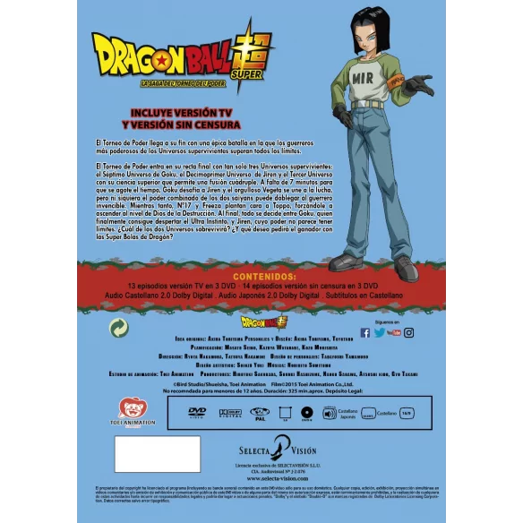 Dragon Ball Super Box 10. (Episódios 119 a 131)