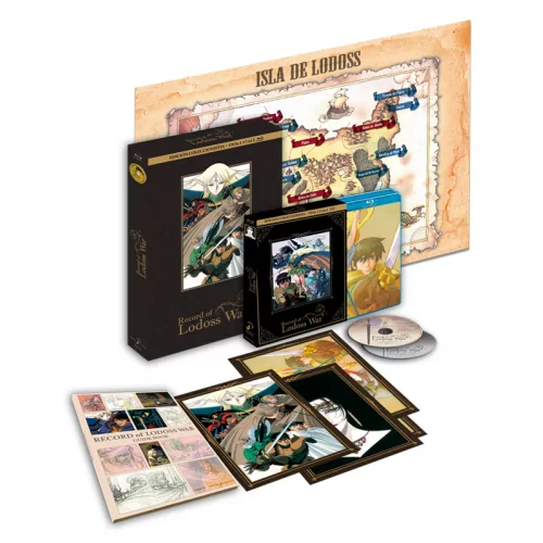 Record Of Lodoss War Serie Completa Bluray Edición...
