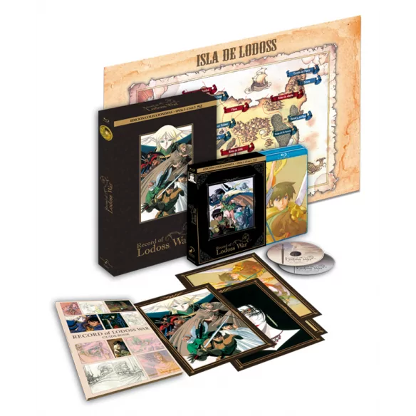 RECORD OF LODOSS WAR serie completa Bluray Edición Coleccionistas