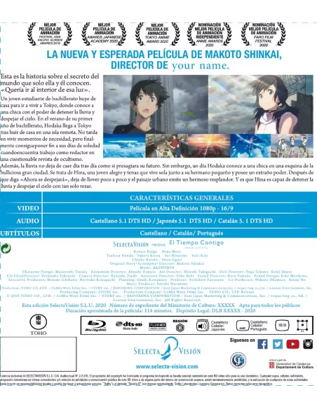 EL TIEMPO CONTIGO Blu-ray