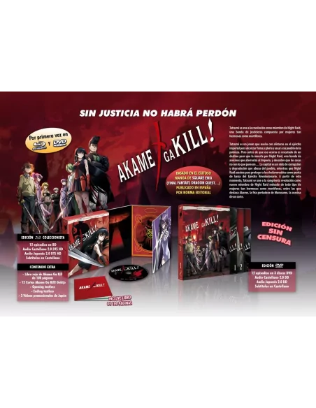 Akame Ga Kill Episodios 1 A 12 Dvd