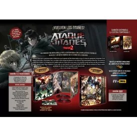 Análisis Pack Ataque a los Titanes 3 Peliculas Blu-Ray - AccionCine