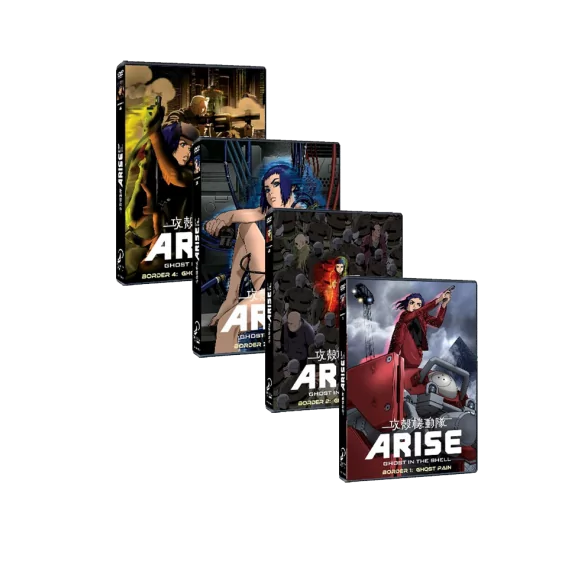 GHOST IN THE SHELL ARISE PACK DE 4 DVD