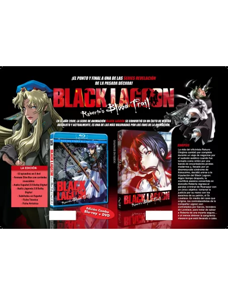 Black Lagoon: Roberta's Blood Trail (5 Ovas).- Edición Dvd