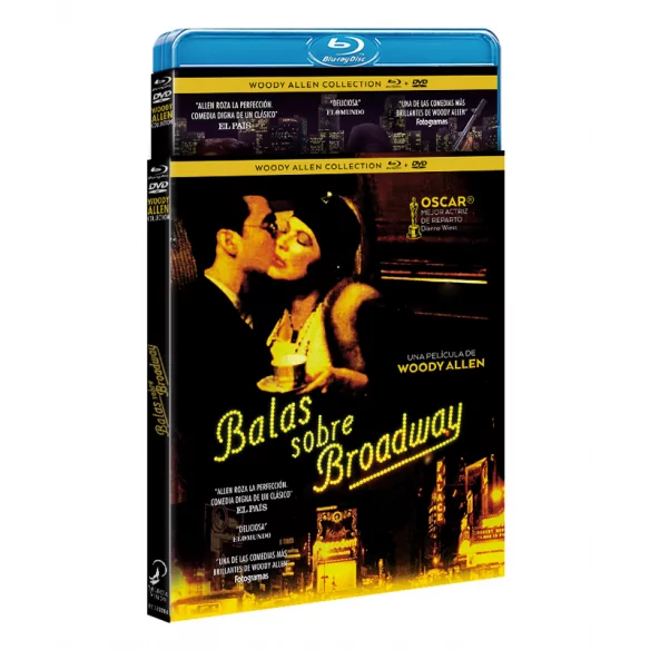 BALAS SOBRE BROADWAY (Woody Allen 1994) BD + DVD (combo)