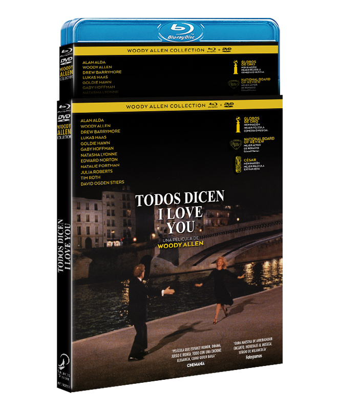 Todos Dicen I Love You (woody Allen 1996)  Bd + Dvd (combo)