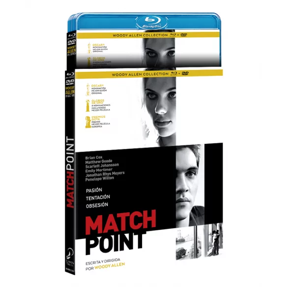 MATCH POINT (Woody Allen 2005) BD + DVD (combo)