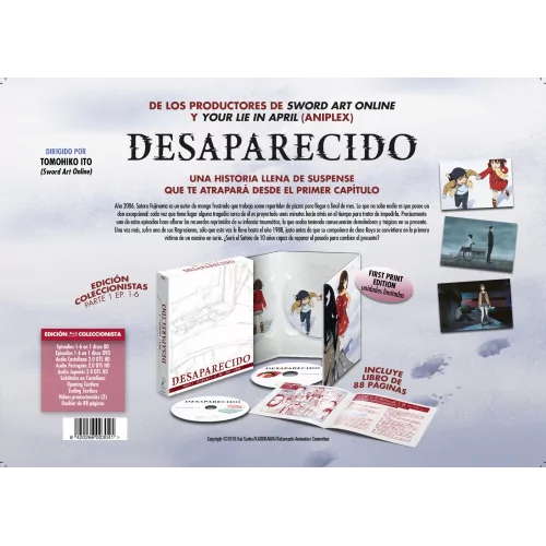 Desaparecido. Parte 1. Episodios 1 A 6. Bluray Ed.... 2