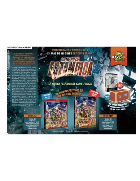 One Piece Estampida Dvd