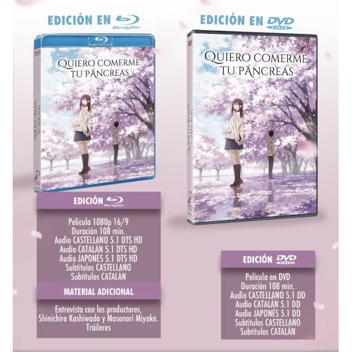 Quiero Comerme Tu PÁncreas Dvd 2