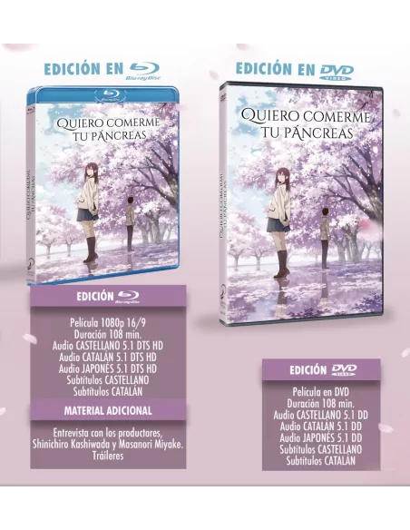 Quiero Comerme Tu PÁncreas Dvd
