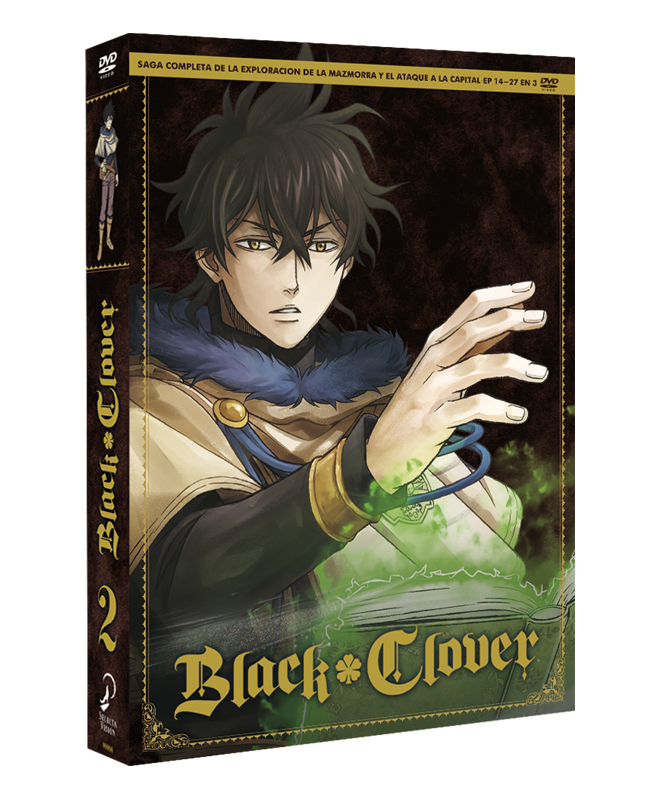 Black Clover Episodios 14 A 27 Dvd