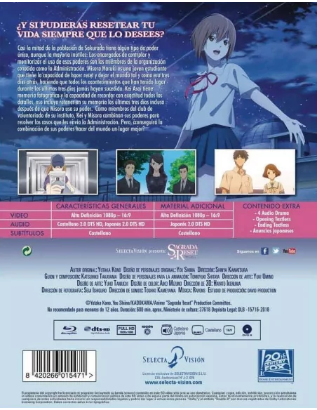Sagrada Reset - Bd