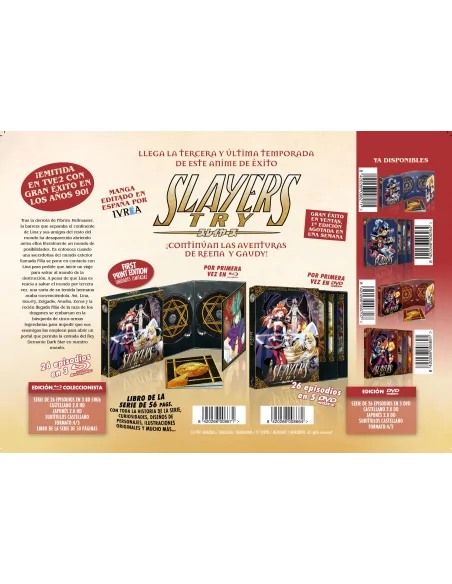 Slayers Try Box 3 Dvd