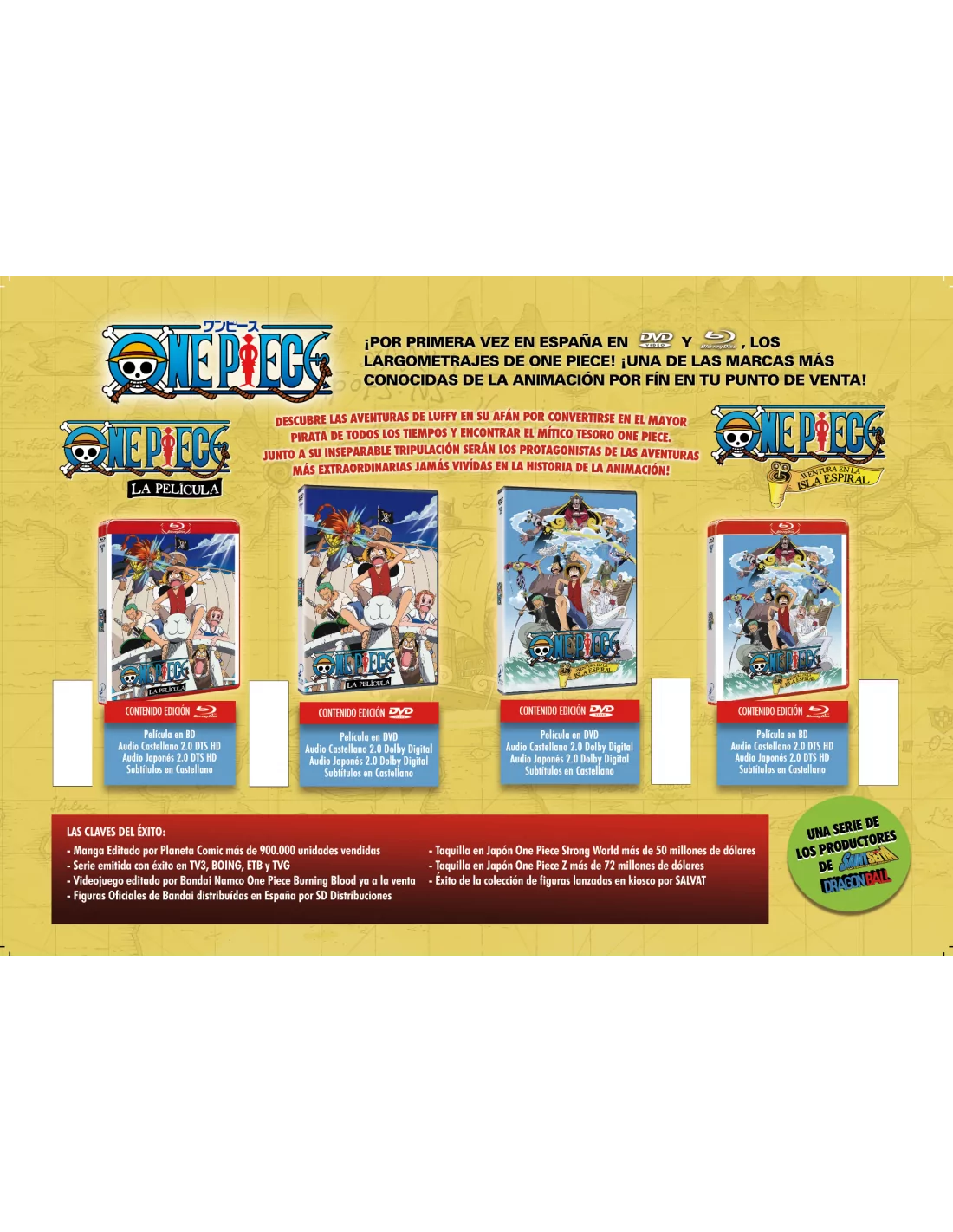 One Piece. Aventura en la Isla Engranaje Blu-ray