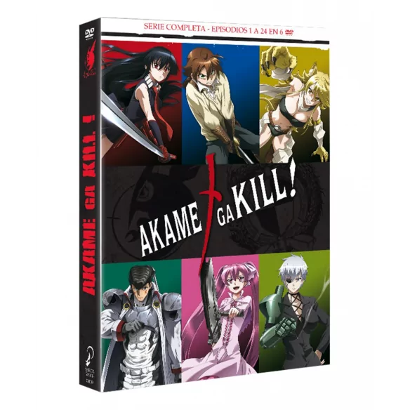 Akame Ga Kill Episodios 1 A 12. Blu-Ray Edición Coleccionistas