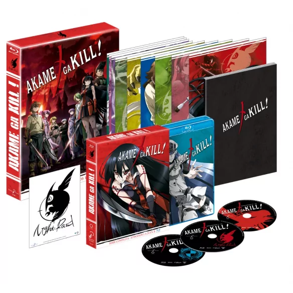 AKAME GA KILL Serie completa Edición Coleccionista Blu-ray