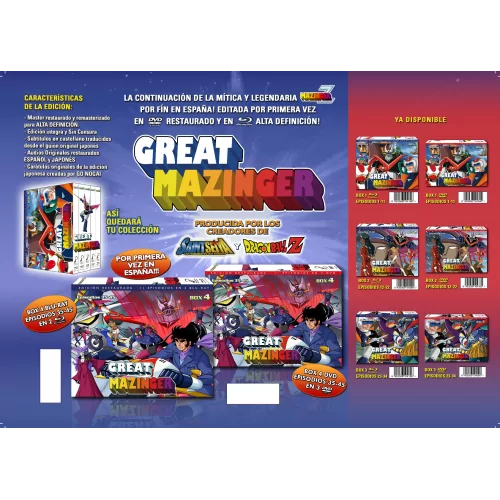 Great Mazinger Box 4 Bd 2