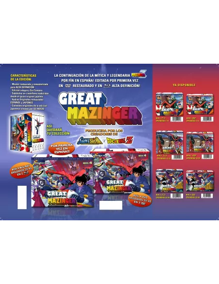 Great Mazinger Box 4 Bd