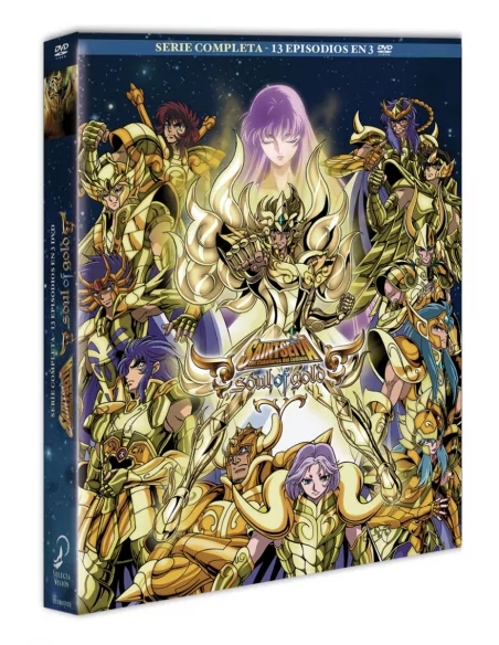 Saint Seiya: Los Caballeros Del Zodiaco - Soul Of Gold. Serie Completa Dvd