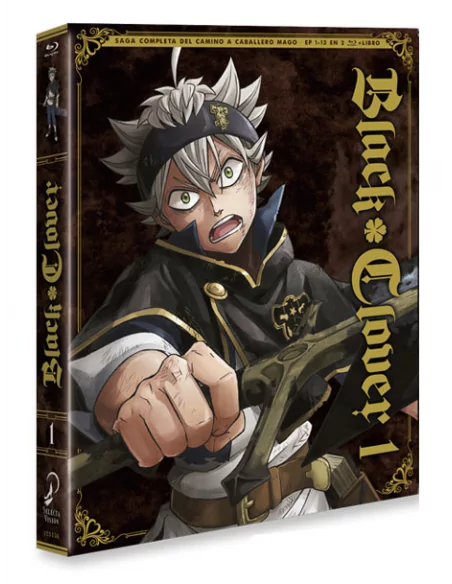 Black Clover Blu-ray Episodios 1 A 13 (saga Completa Del Camino A Caballero Mago)