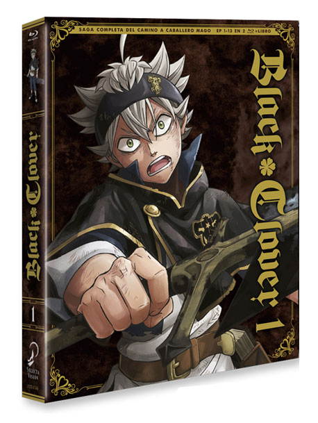 Black Clover Blu-ray Episodios 1 A 13 (saga Completa Del Camino A Caballero Mago)