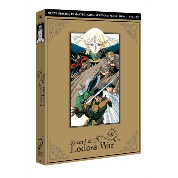 RECORD OF LODOSS WAR DVD (serie completa episodios 1 a 13)