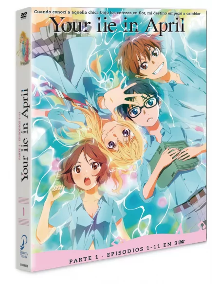 Your Lie In April, Temporada 1, Episodios 1-11, Dvd