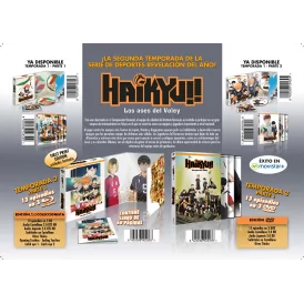 Haikyuu!! Temporada 1 Parte 1 Ep. 1 A 13./ Hailyu ! Los Ases Del Voley  (3Blu-ray) - Blu-ray - Compra filmes e DVD na