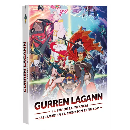 Gurren Lagann En Dvd. El Fin De La Infancia + Las Luces...