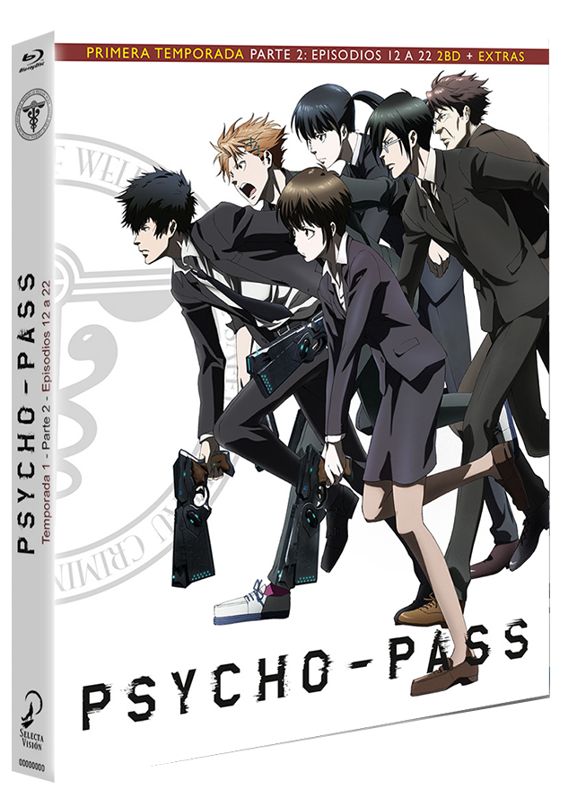 Psycho Pass Temporada 1 Parte 2. Blu-ray.- Edición Coleccionista.