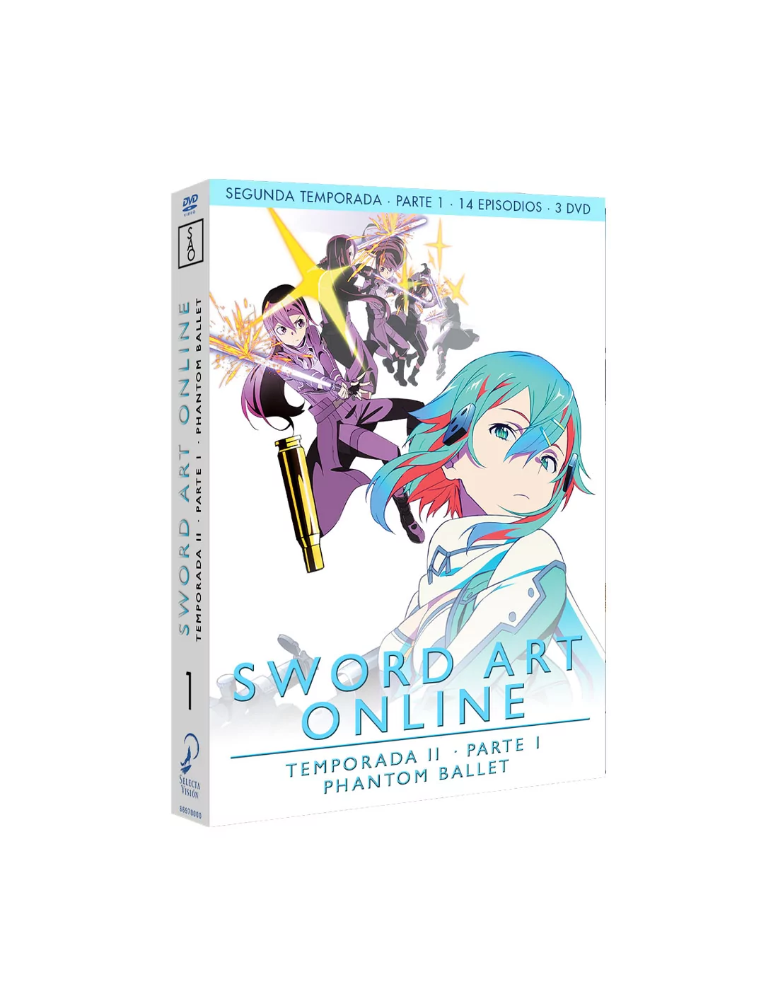 Sword Art Online - Temporada 1, Parte 2 (Episodios 15-25) [DVD]