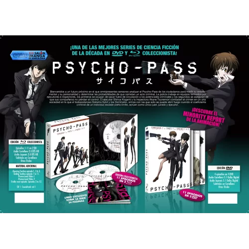 Psycho-pass - Primera Temporada Parte 1: Episodios 1 A 11... 2