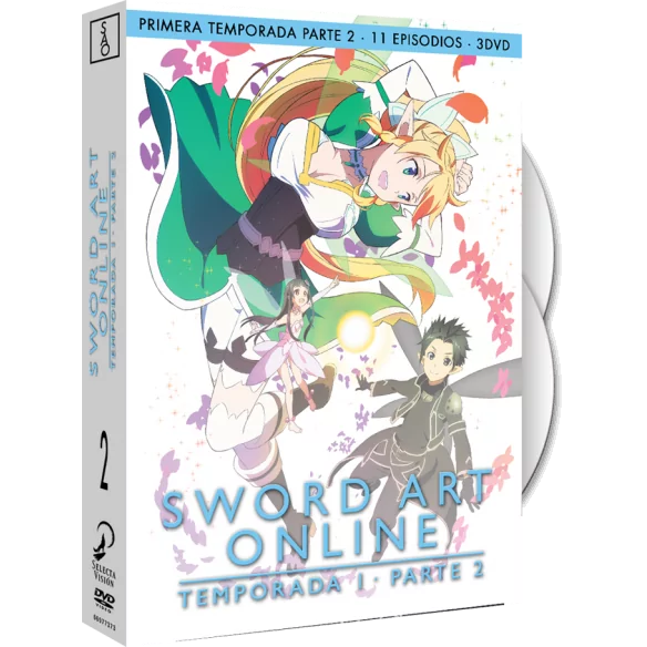 Sword Art Online - Primera temporada [Parte 2] - 11 episodios - 3 DVD