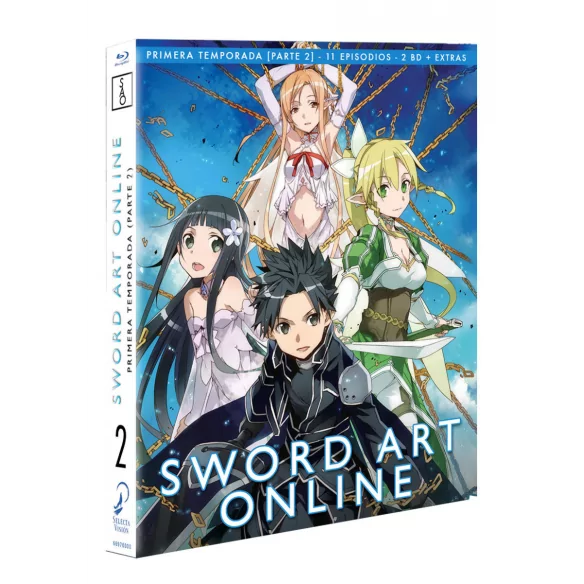 Sword Art Online - Primera temporada (parte 2) - 11 episodios - 2 Blu-ray