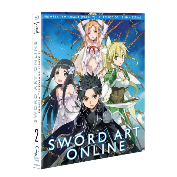 Sword Art Online - Primera Temporada (parte 2) - 11 Episodios - 2 Blu-ray