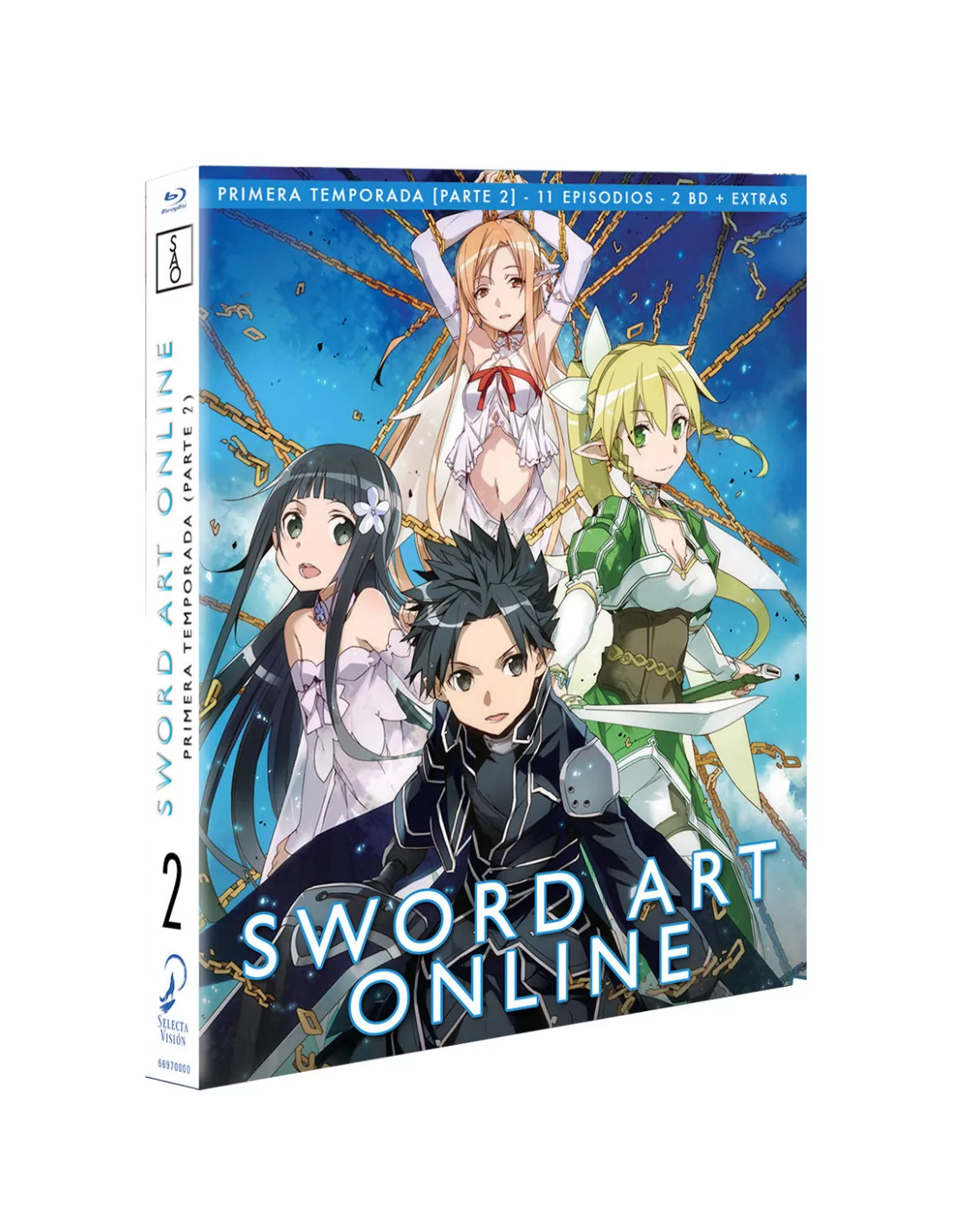 Sword Art Online - Temporada 1, Parte 2 (Episodios 15-25) [DVD]