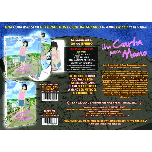 Una Carta Para Momo - Ed. Coleccionista: Bd + 2 Dvd + Libro 2