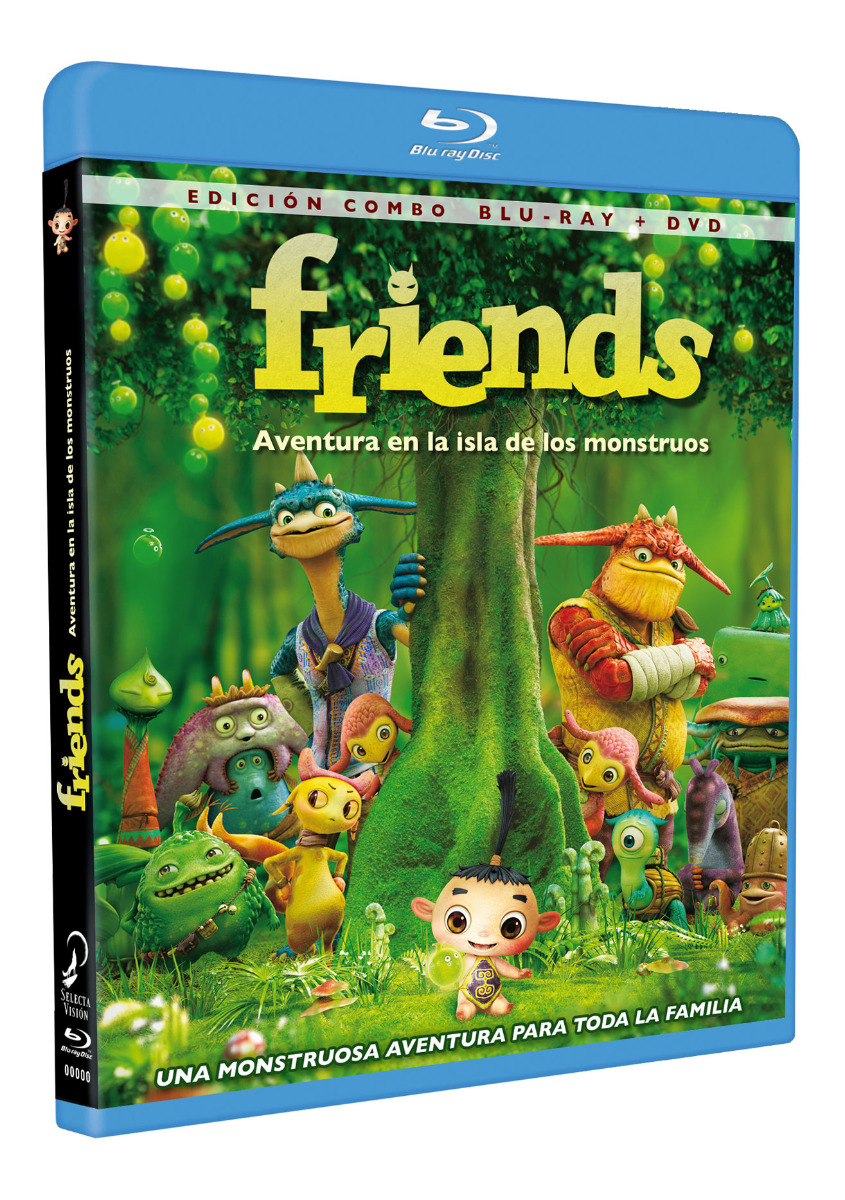 Friends: Aventura En La Isla De Los Mosntruos Ed. Bd Combo