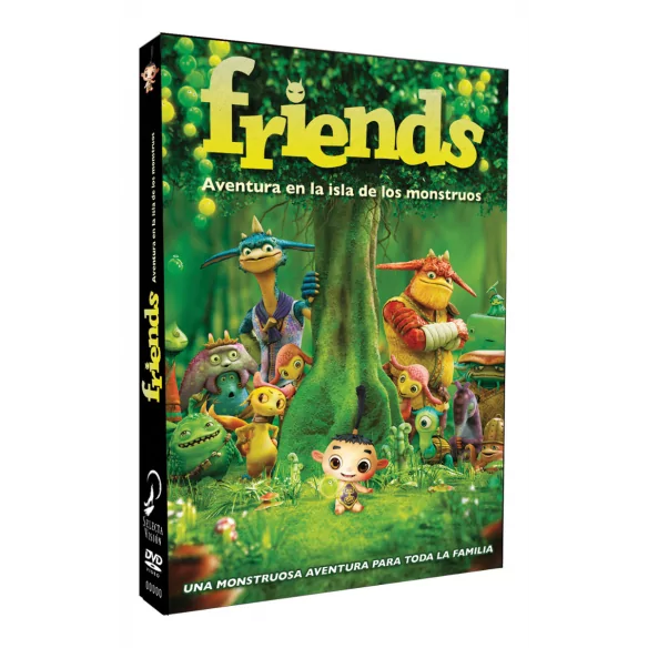 Friends: Aventura en la isla de los monstruos.- Edición DVD