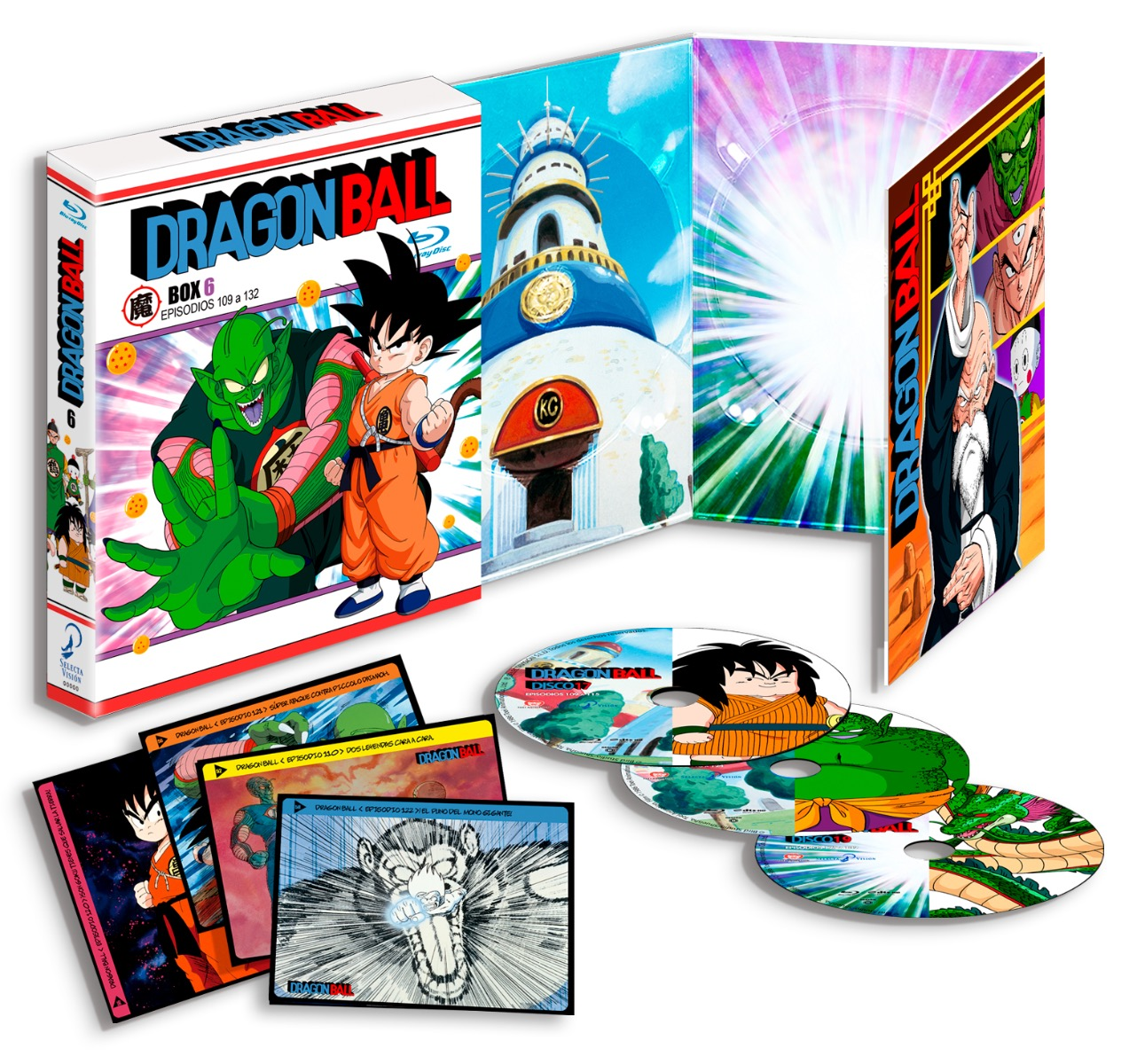 Dragon Ball Box 6 Blu-ray  (episodios 109 A 132)