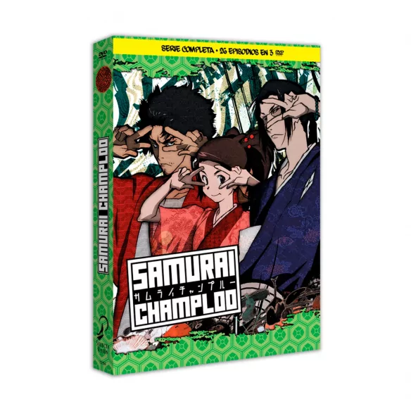 SAMURAI CHAMPLOO SERIE COMPLETA DVD