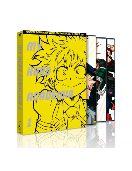 My Hero Academia Dvd Temporada 1. Episodios 1 A 13