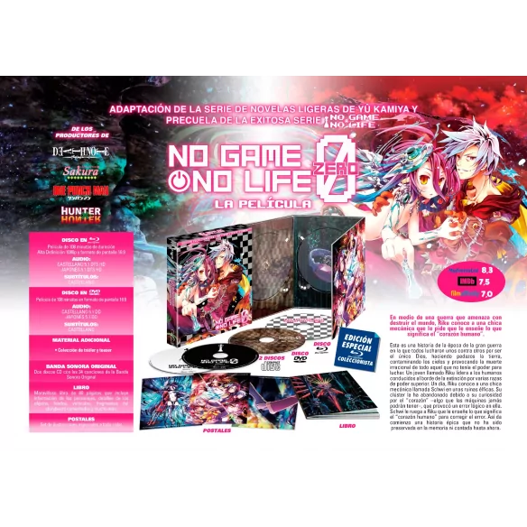 No Game No Life Zero: Limited Edition Blu-ray 