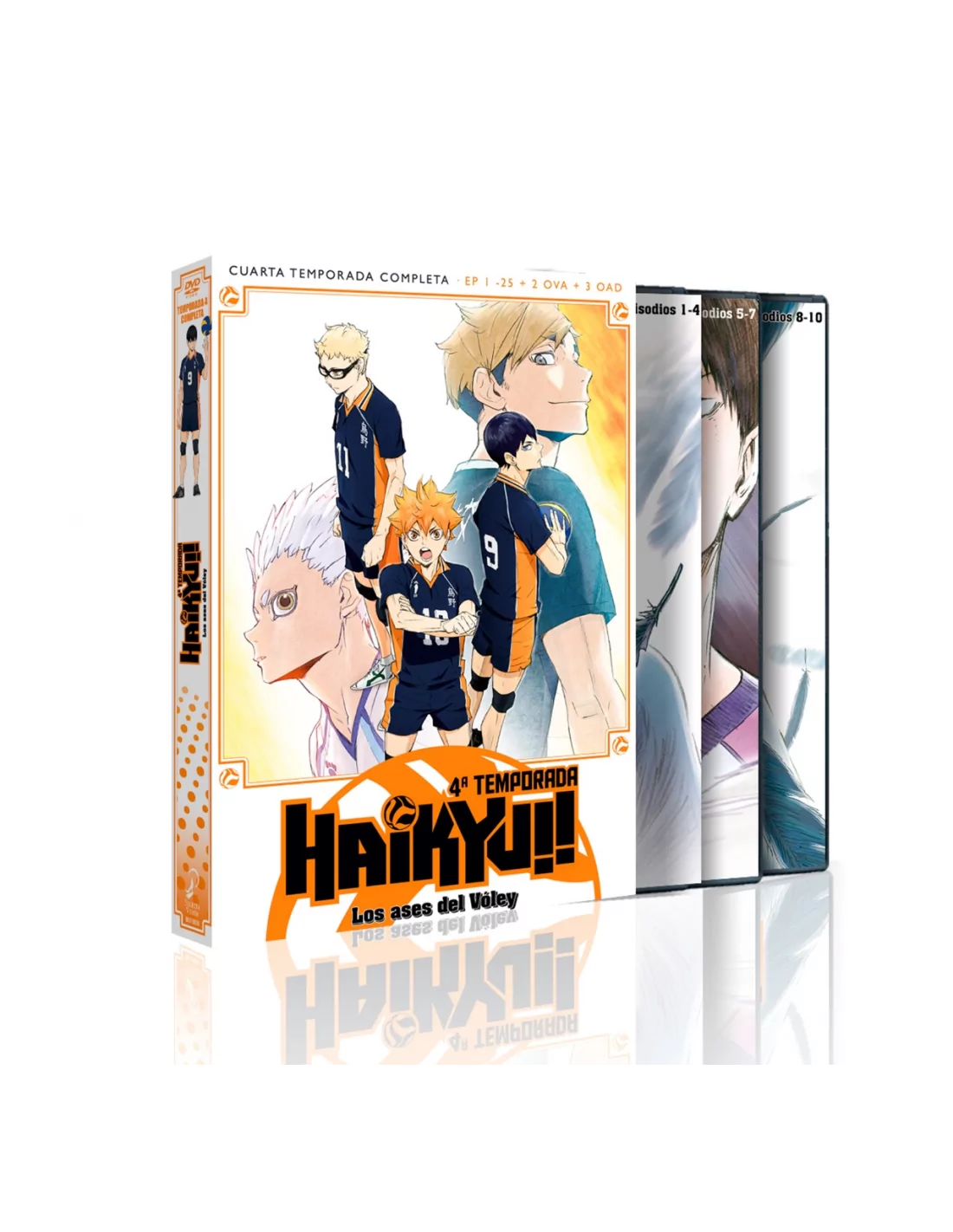 Haikyuu Temporada 4 Bluray NUEVO de segunda mano por 20 EUR en Madrid en  WALLAPOP